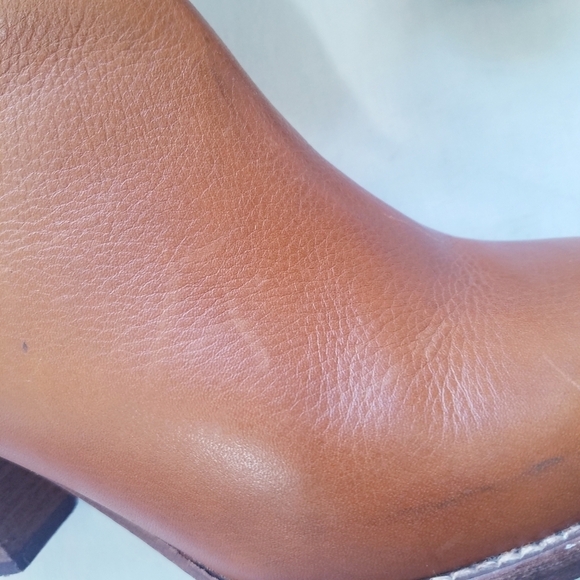 Madewell |Tan Leather Billy Boots size 10 - Picture 9 of 15